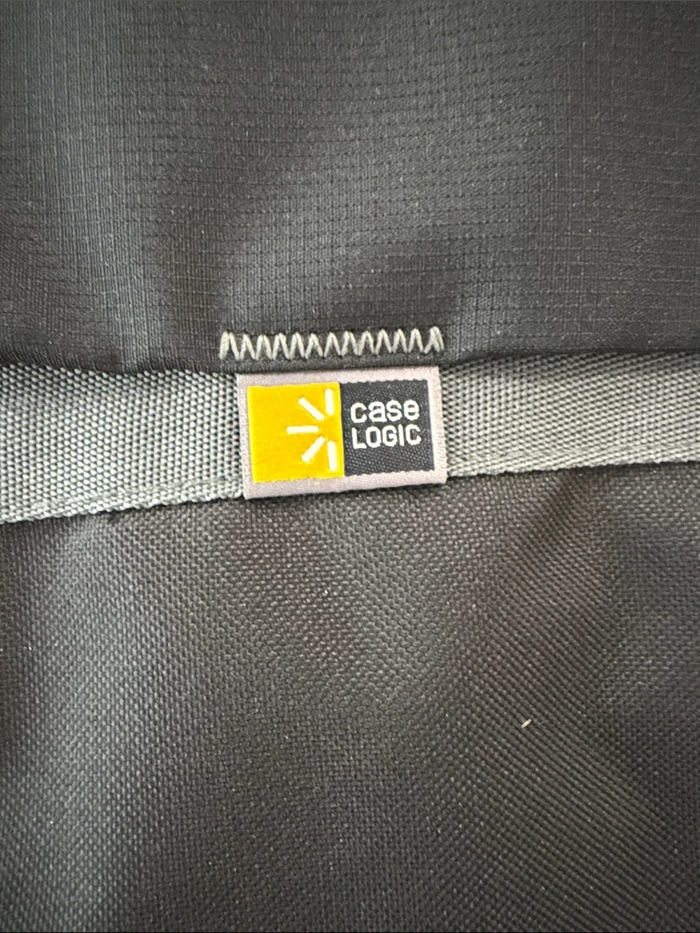 Black Laptop Briefcase with Shoulder Strap - CASE LOGIC